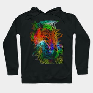 Crazy star Hoodie